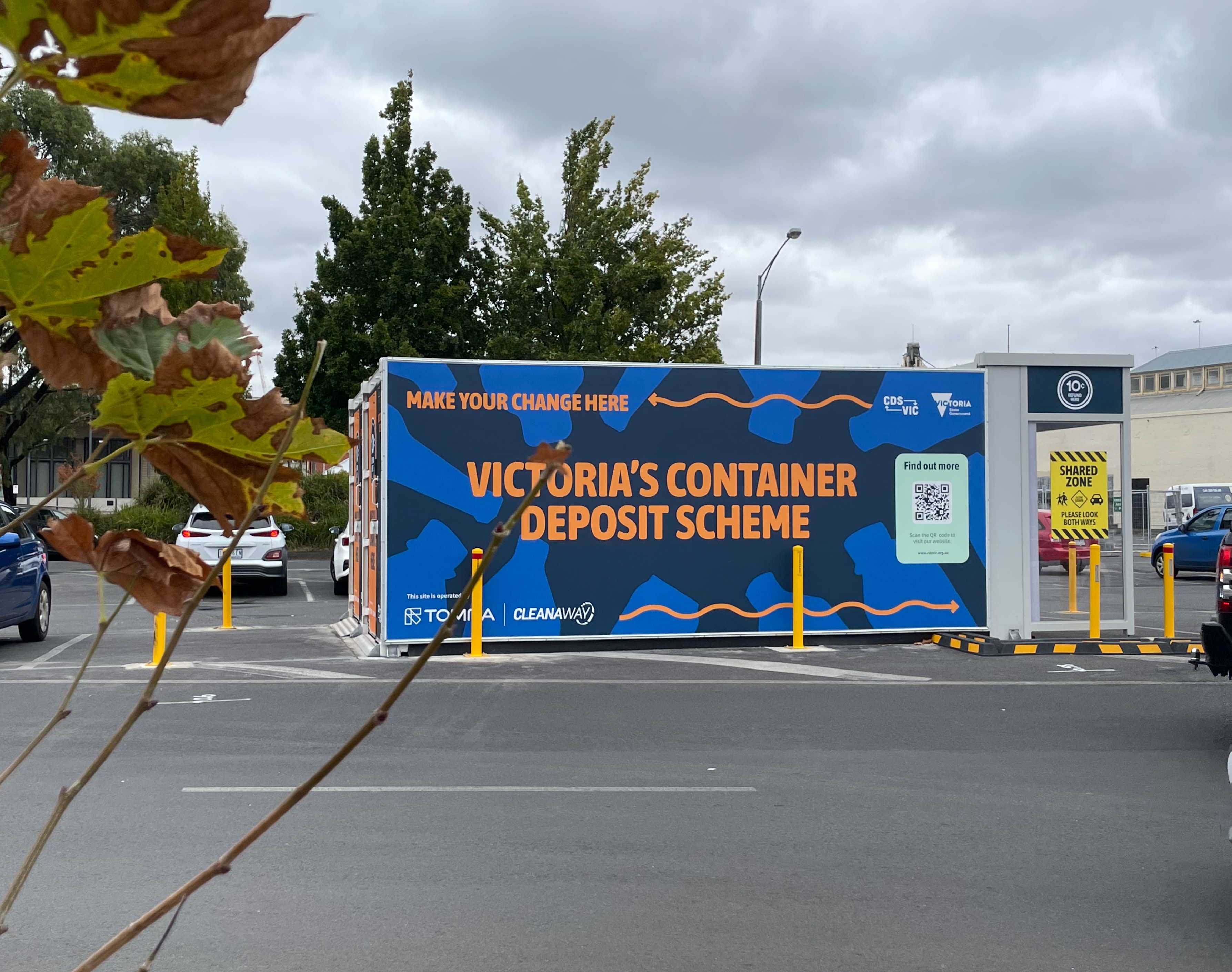 Donate to BREAZE via Victoria's Container Deposit Scheme